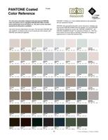 application PANTONE174 is Pantone Incs checkstandard (Page 10 / 19) PANTONE Coated Color Reference by PANTONE CALIBRATED Design