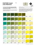 Color Reference Manuals for accurate color Page 15 (Page 15 / 19) PANTONE Coated Color Reference by PANTONE CALIBRATED Design