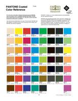 the Fiery Driven logo are trademarks of Electronics (Page 18 / 19) PANTONE Coated Color Reference by PANTONE CALIBRATED Design