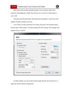 lists the plate and plate quantity you Page 59 103 (Page 59 / 136) RAYCUT CypCut Laser Cutting Control Software Manual