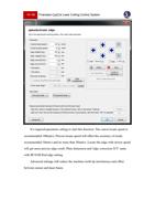 It s required parameter setting to start this function (Page 79 / 136) RAYCUT CypCut Laser Cutting Control Software Manual