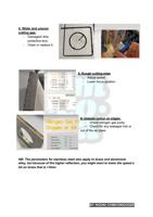 Wider and uneven cutting gap Damaged dirty protective (Page 9 / 136) RAYCUT Fiber Laser Startup Parameters