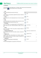 4 File Menu In the top left corner of the toolbar Page (Page 10 / 136) RAYCUT RayTools XC3000 Series Motion Control System of Laser Cutting User Manual