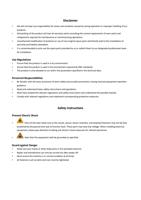 Disclaimer ▪ We will not bear any responsibility for (Page 3 / 136) RAYCUT RayTools XC3000 Series Motion Control System of Laser Cutting User Manual