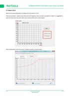 Power Curve Select the corresponding options to display (Page 61 / 136) RAYCUT RayTools XC3000 Series Motion Control System of Laser Cutting User Manual