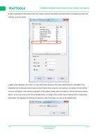 b After inputting the information of the new material (Page 69 / 136) RAYCUT RayTools XC3000 Series Motion Control System of Laser Cutting User Manual