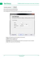 Count count for each time of actual processing Plan (Page 79 / 136) RAYCUT RayTools XC3000 Series Motion Control System of Laser Cutting User Manual