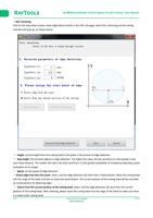 Disc Centering Click on the dropdown button under Edge (Page 84 / 136) RAYCUT RayTools XC3000 Series Motion Control System of Laser Cutting User Manual