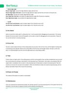 History edge angle Recover Edge Angle recover the Page (Page 85 / 136) RAYCUT RayTools XC3000 Series Motion Control System of Laser Cutting User Manual