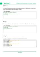 Status Bar The status bar at the bottom of the mainform (Page 93 / 136) RAYCUT RayTools XC3000 Series Motion Control System of Laser Cutting User Manual