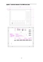 Installation dimensions of the L5210H series system (Page 132 / 136) RAYCUT-Lite L5210H CNC Laser Cutting Controller Manual
